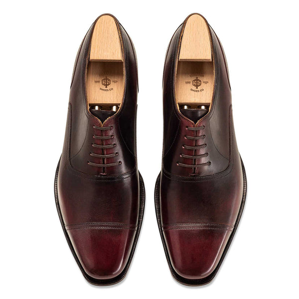 VISCONTI Calf Leather Lie De Vin
