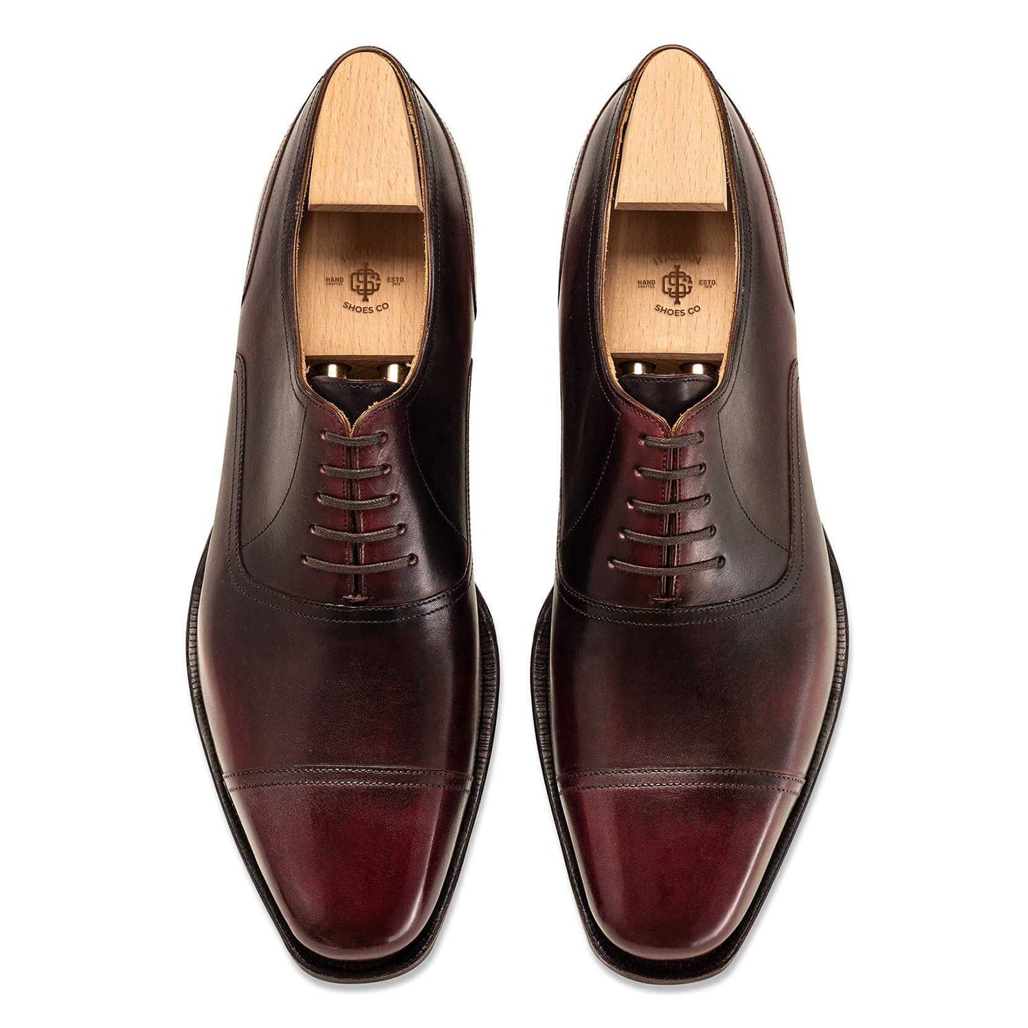 VISCONTI Calf Leather Lie De Vin