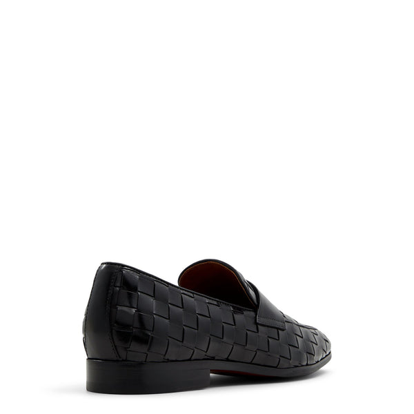 Braided Leather Loafers