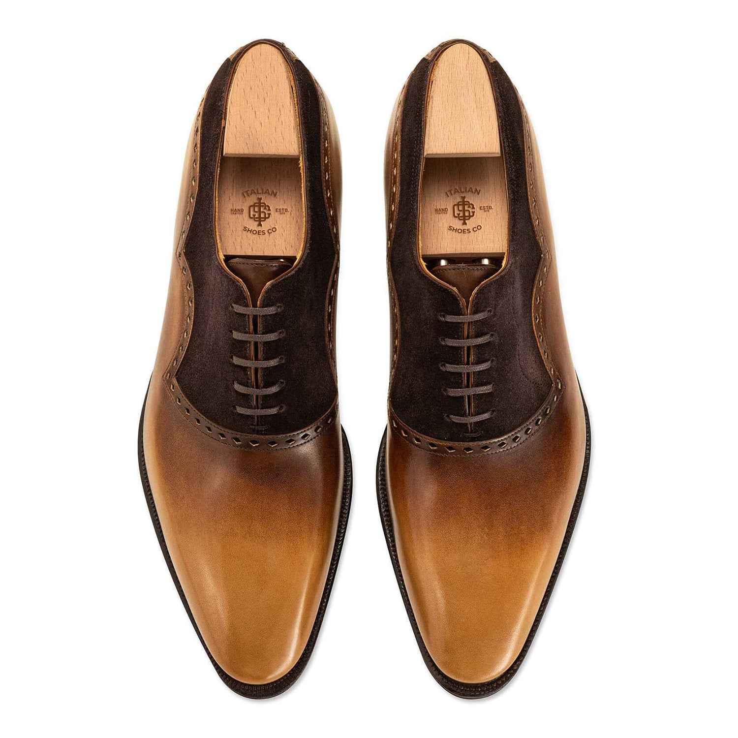 CALF AND SUEDE CALF LEATHER OLD WOOD