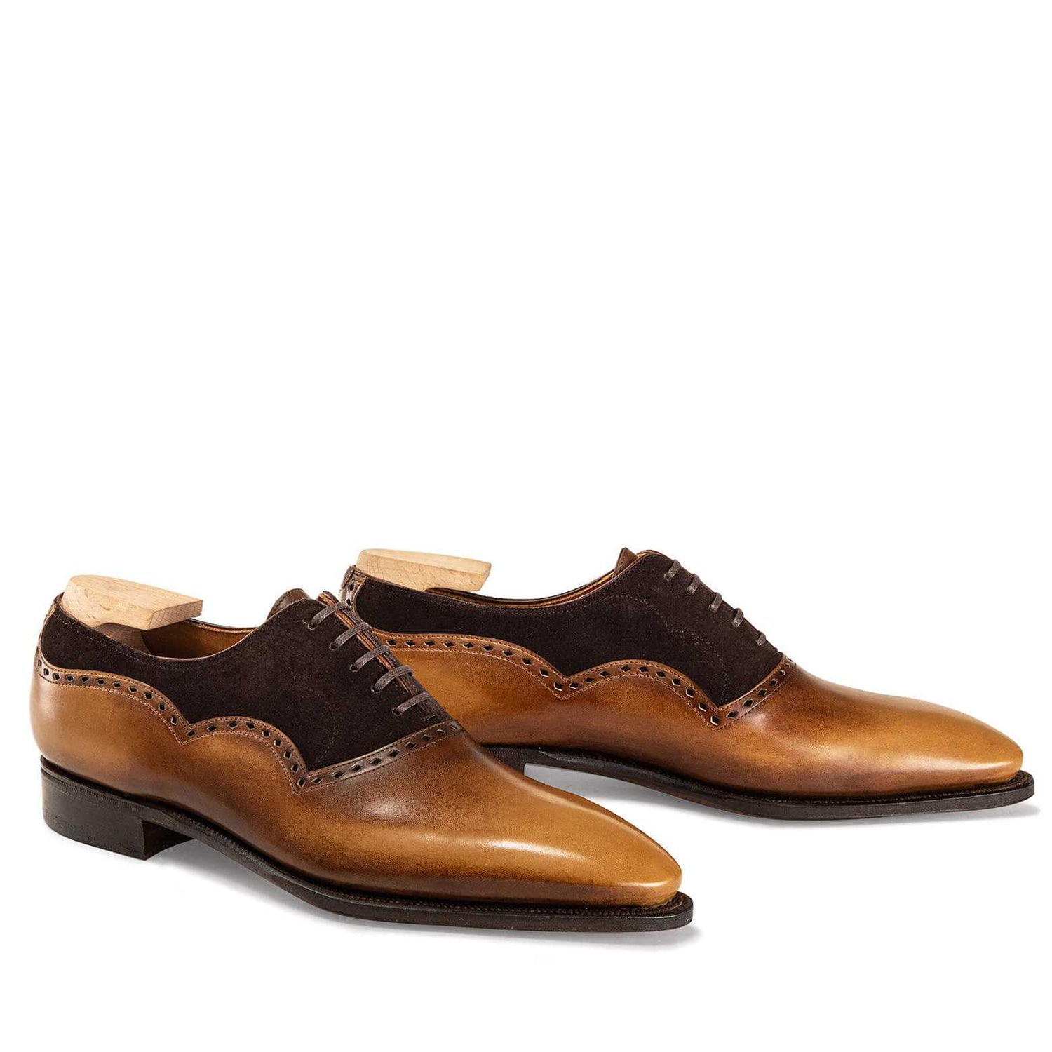 CALF AND SUEDE CALF LEATHER OLD WOOD