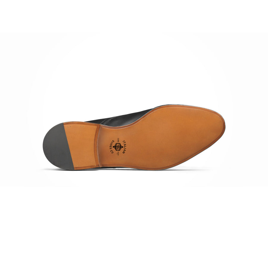 Suede Double Monk Strap Shoes