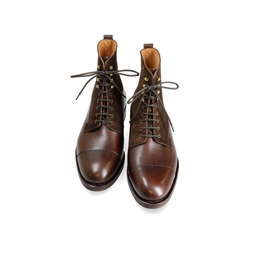 Cocoa Suede Work Boots for Men s