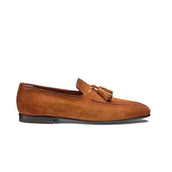 Classic Design Brown Suede Loafer