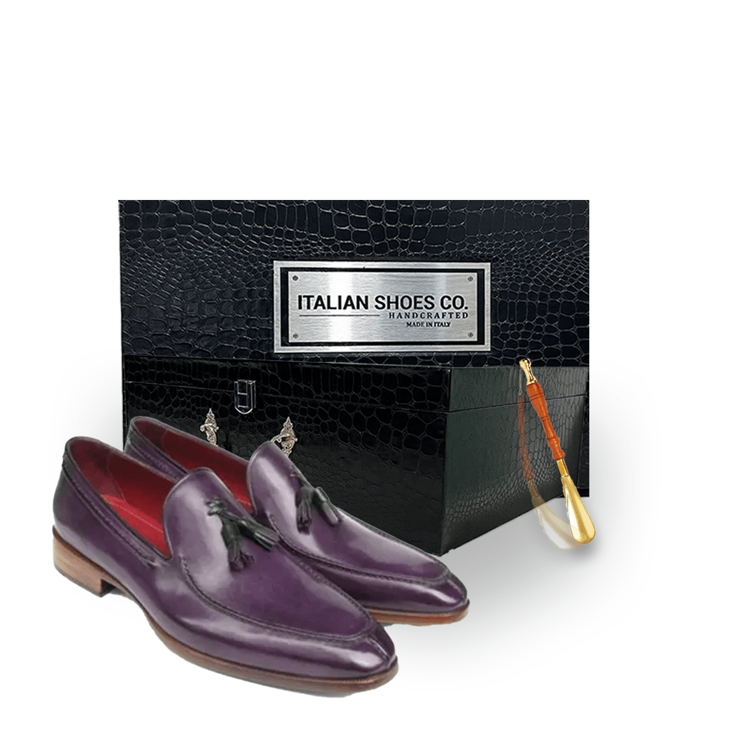 Tassel Loafer in Italian Leather
