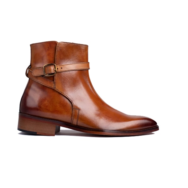 Buy brown leather boots best sale