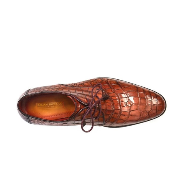 Derby Blucher Genuine Leather Hand Crafted Shoes