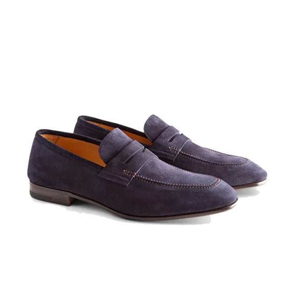 Penny Loafer in Suede Leather