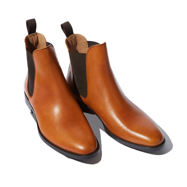 Classic Chelsea Round Toe Boots