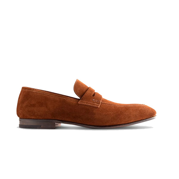 Penny Loafer in Suede Leather