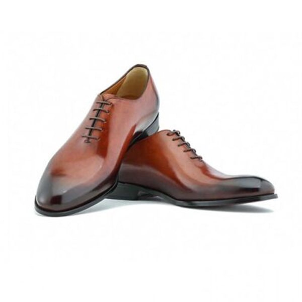 Captoe Diablo Dress up Shade Grain Leather Shoes