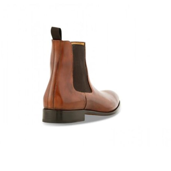 Classic Chelsea Round Toe Brown Boots