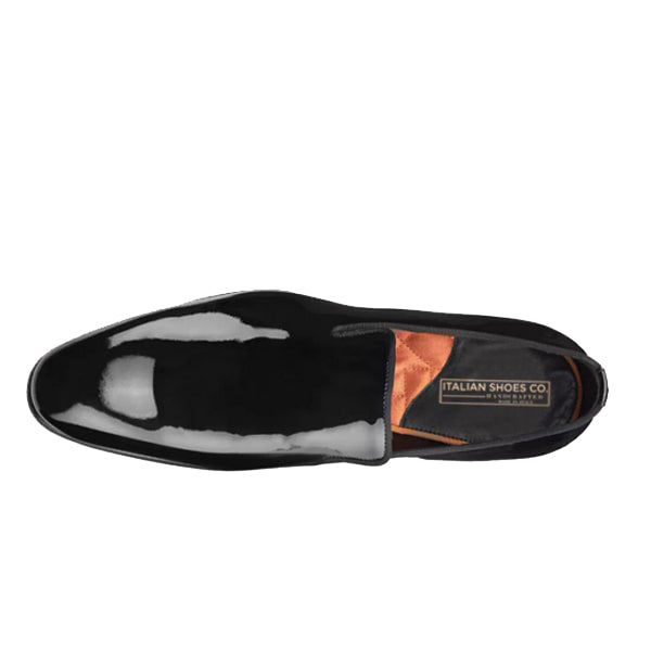 Classic Black Leather Loafer