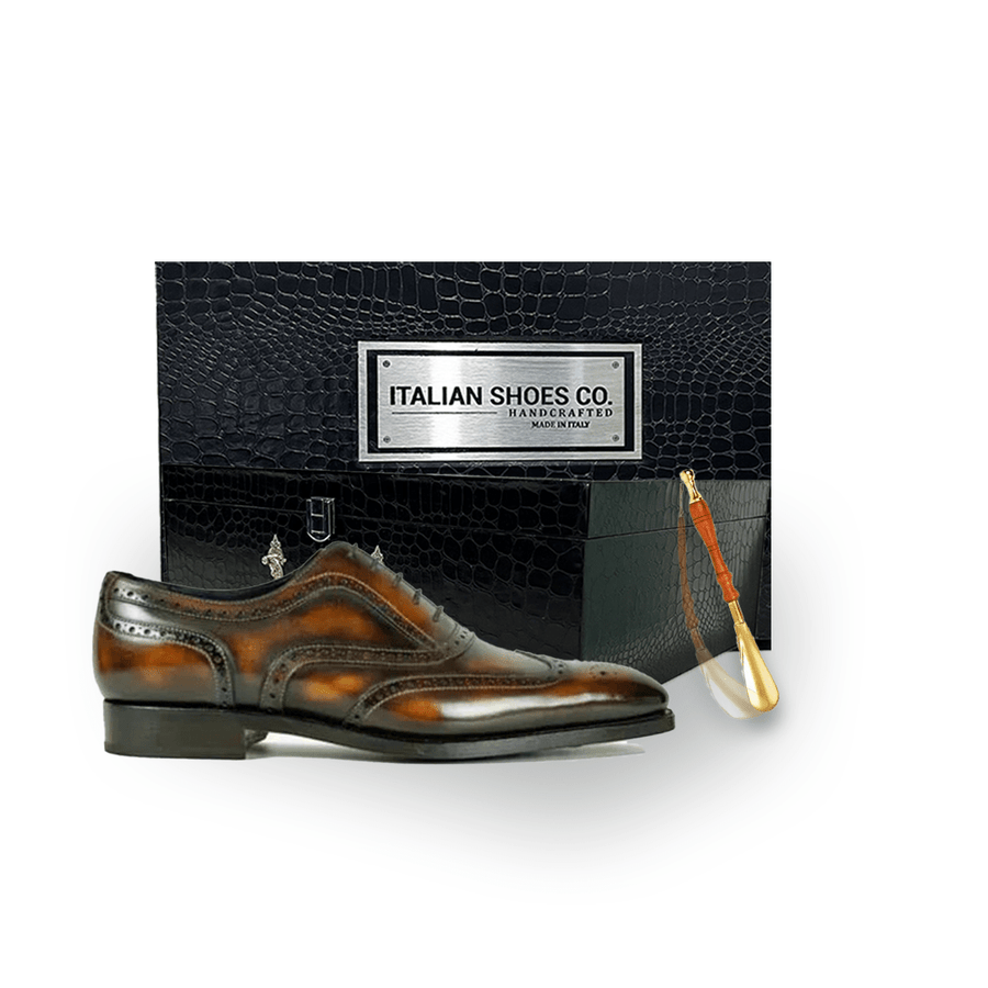 Wingtip Oxford Brogue Handmade Shoes