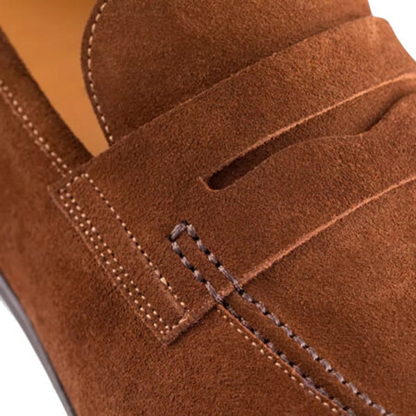 Penny Loafer in Suede Leather