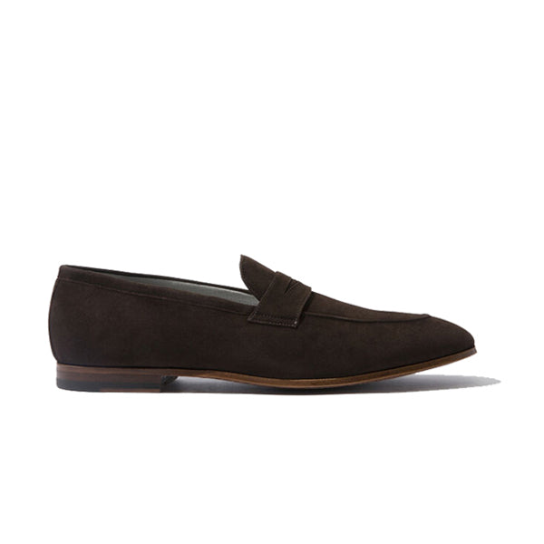 Penny Loafer in Suede Leather