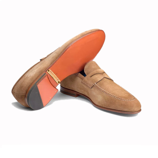 Suede Loafer Slip-on Shoes