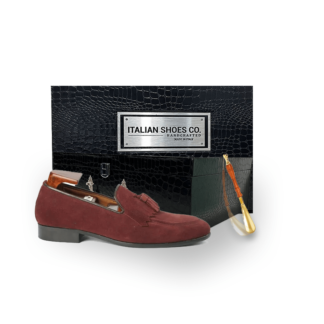 Tassel Loafer in Suede