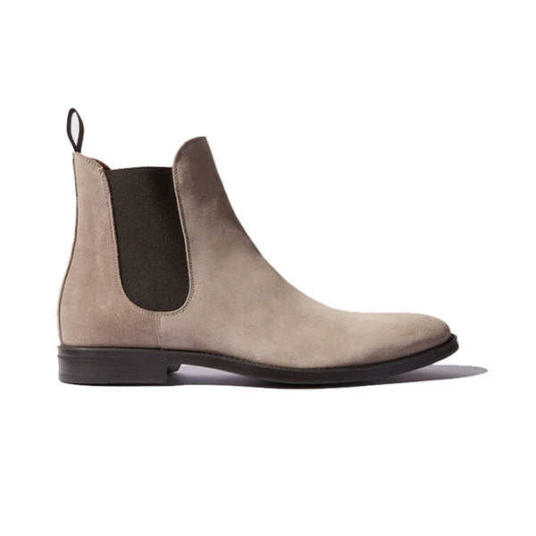 Classic Chelsea Suede Leather Boots