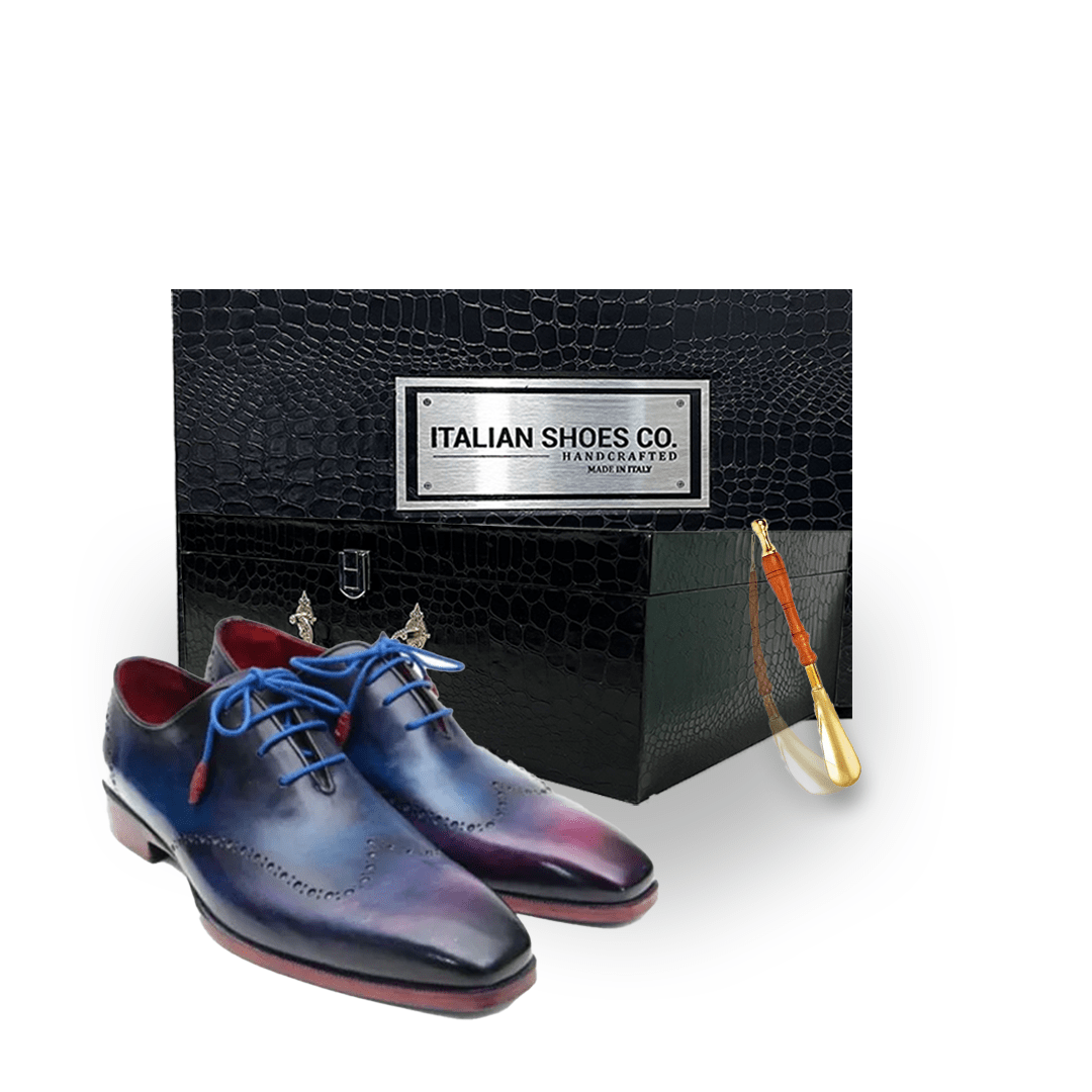 Wingtip Oxford Lace Up Shoes