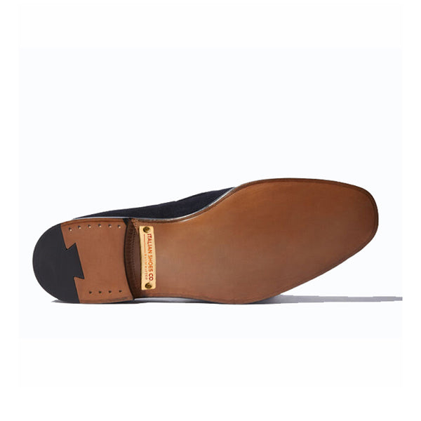 Suede Tassel Loafer