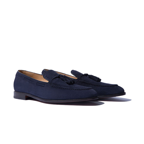 Suede Tassel Loafer