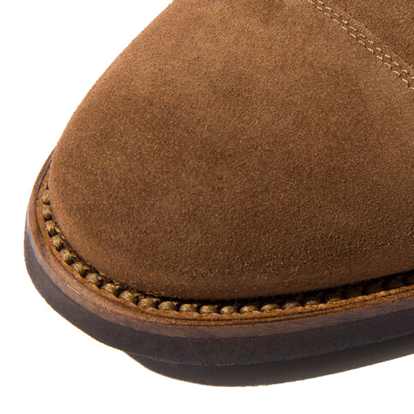 Derby High Ankle Suede Brown Leather Boots