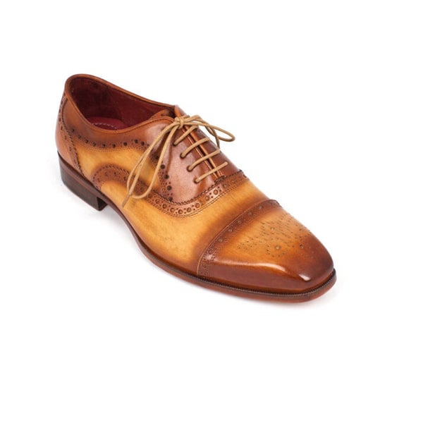 Captoe Formal Oxford Leather Hand Crafted Shoes