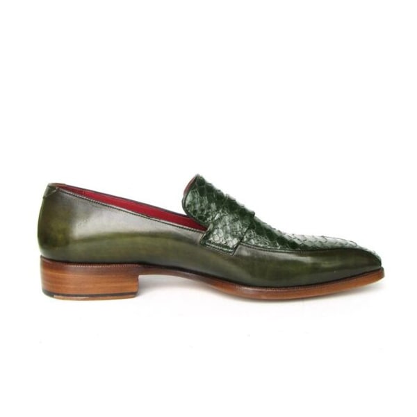 Green Tassel Loafer