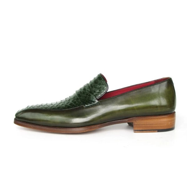 Green Tassel Loafer