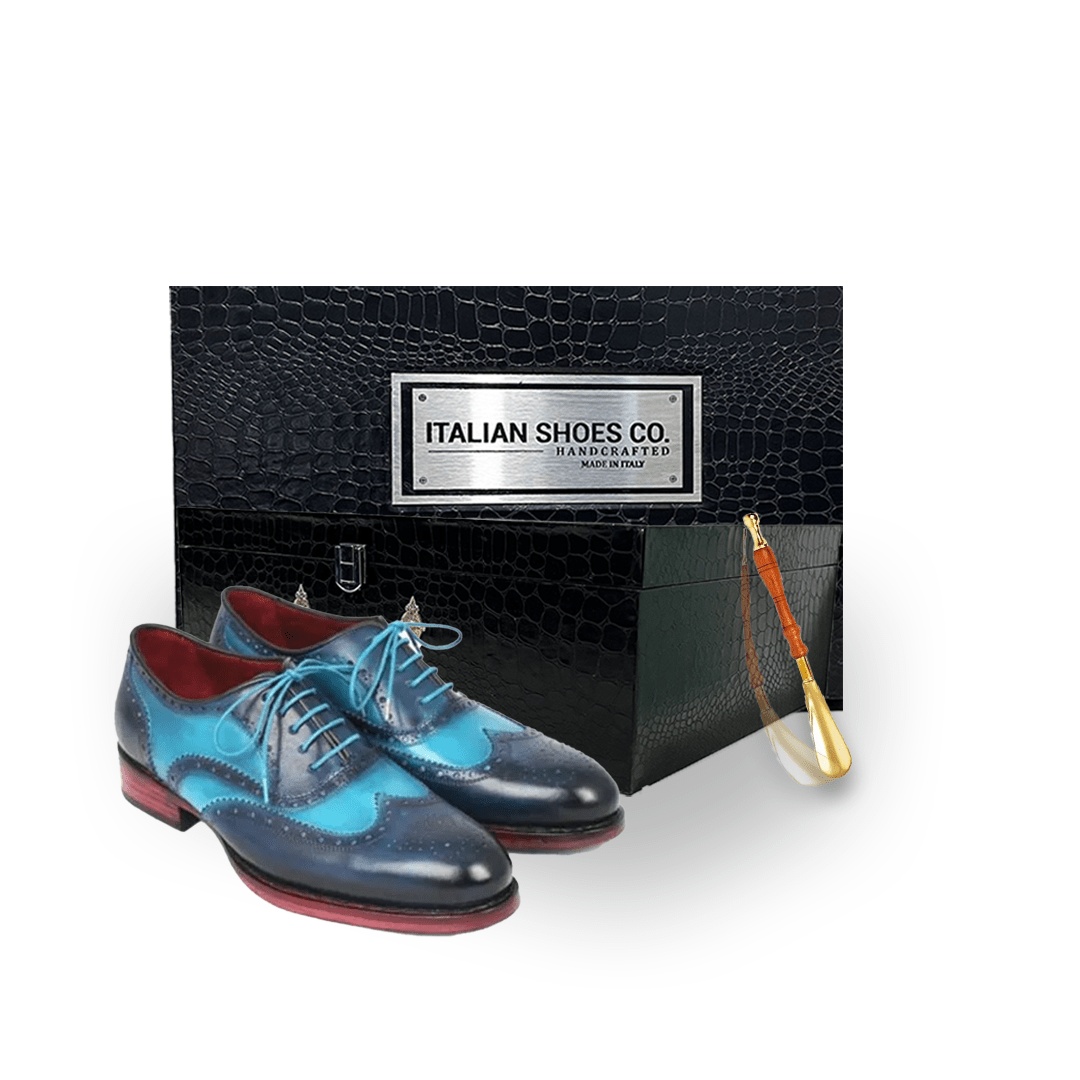 Wingtip Oxford Round Toe Shoes