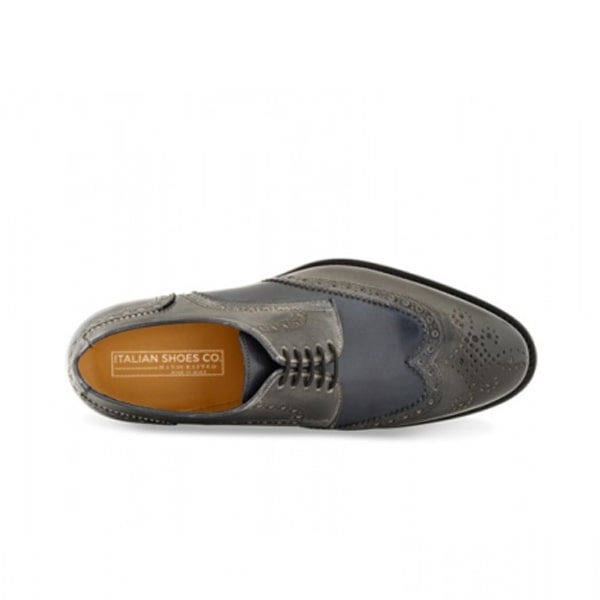 Wingtip Derby Lace up Shade Hand Painted Shoes