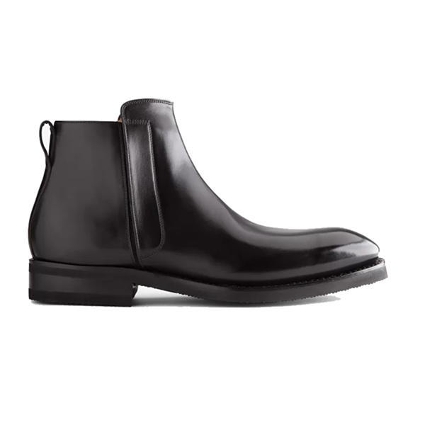 Round toe chelsea boots mens cheap