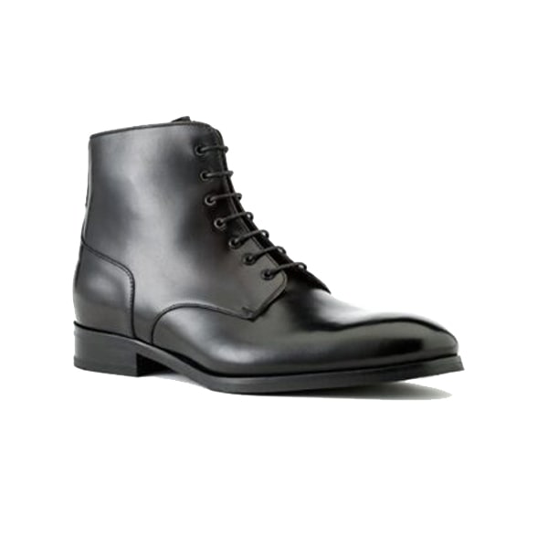 Derby Ankle Black Boots