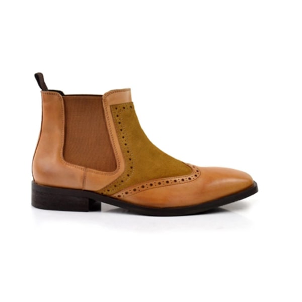 Wingtip Chelsea Ankle Boots