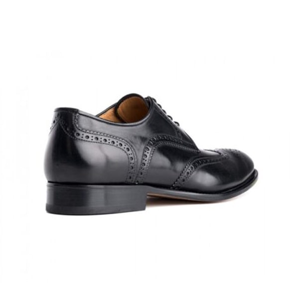 Wingtip Derby Dress up Matt Black Shoes
