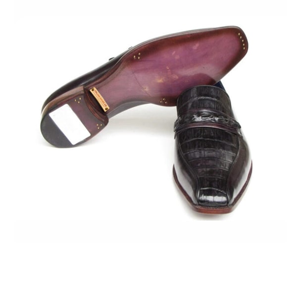 Leather Slip on Shoes