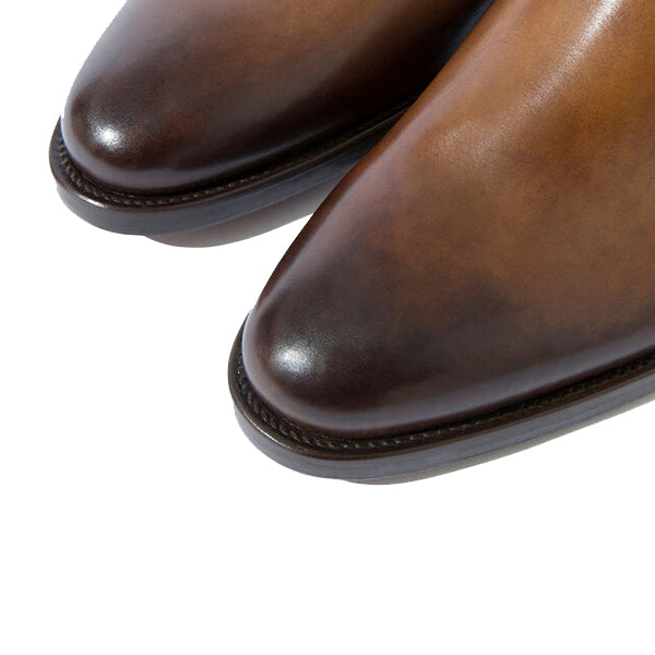 Classic Chelsea Round Toe Shade Tan Boots