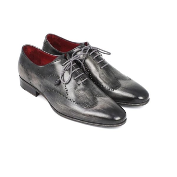 Wingtip Oxford Italian Men Shoes with Leather