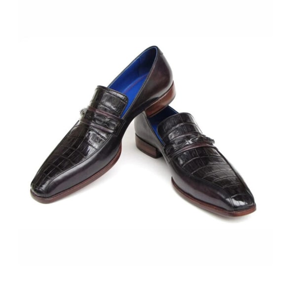 Leather Slip on Shoes