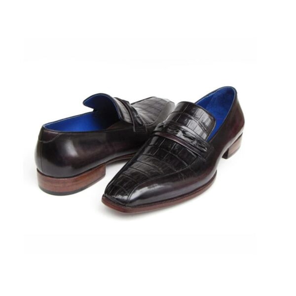 Leather Slip on Shoes