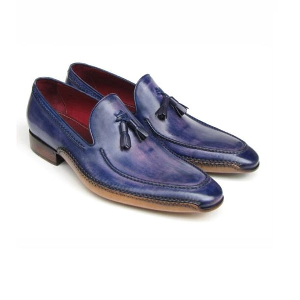 Tassel Leather Loafer in Italian Elegance