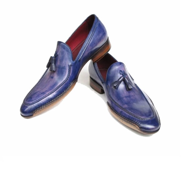 Tassel Leather Loafer in Italian Elegance