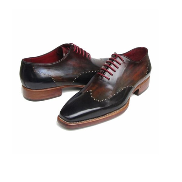 Wingtip Oxford Dark Leather Shoes