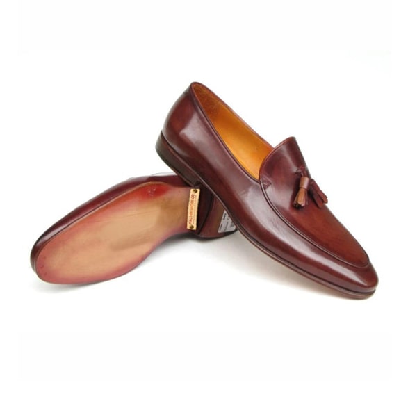 Tassel Leather Loafer in Italian Elegance