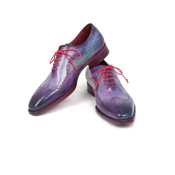 Wingtip Oxford Italian Leather Shoes with Laces