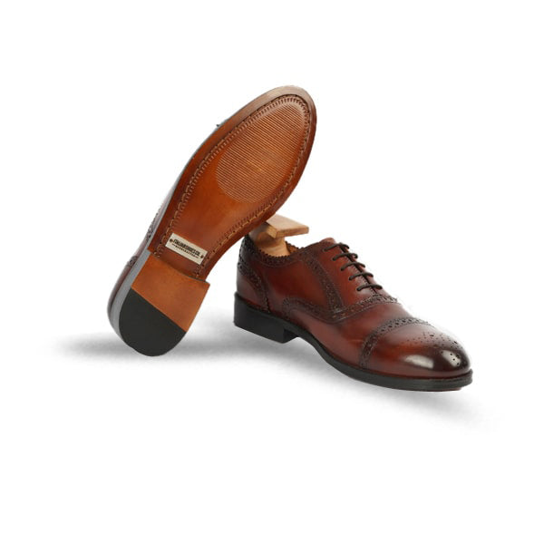 Hand Colored Leather Shoes