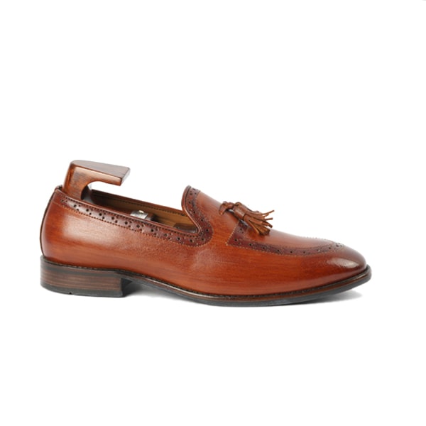 Tassel Leather Loafer 460