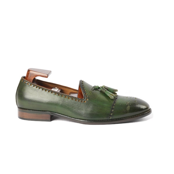 Tassel Leather Loafer 465