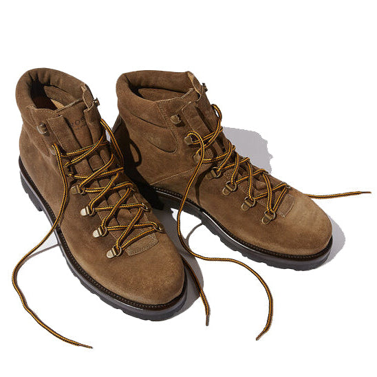 Suede Brown Leather Ankle Boots